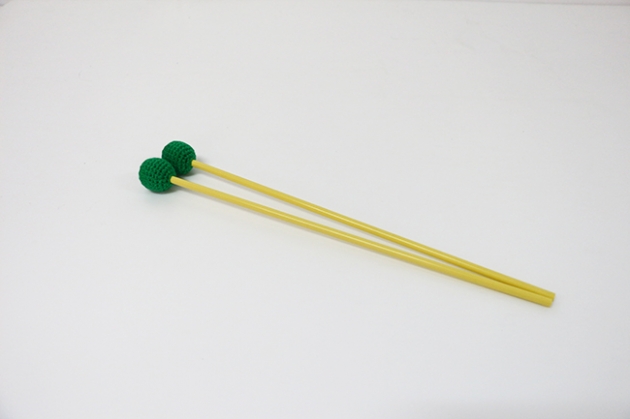 C115A,C115B,C115C - 木鐵琴棒(毛線)-高音紅,中音綠,低音 2