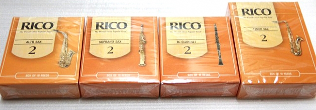 G78 Rico 竹片-Tenor,Alto,Soprano,黑管
