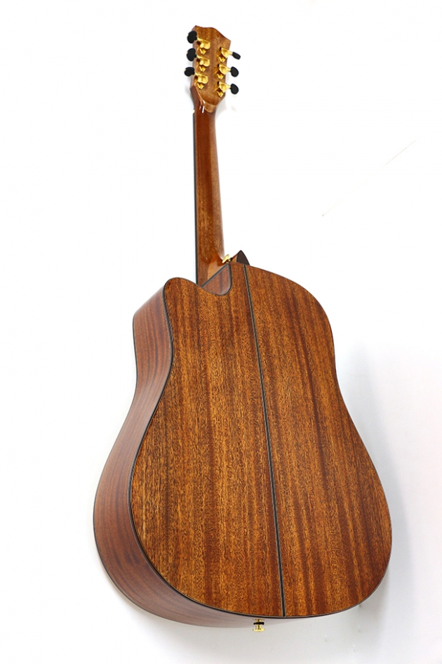 AGAK500 41吋全單板 西提卡雲杉,非洲桃花芯 民謠吉他 2