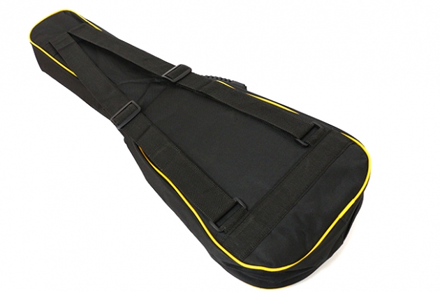 A1A 烏克麗麗袋子26吋 (黃邊條厚袋) 雙肩背 2