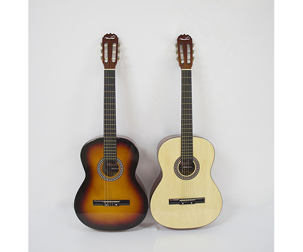 AG3990-39吋圓角民謠吉他(原木色.雙色) 定價2100