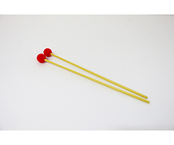 C115A,C115B,C115C - 木鐵琴棒(毛線)-高音紅,中音綠,低音