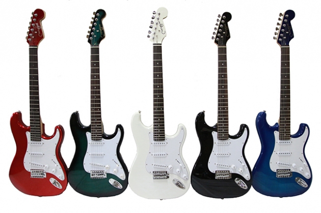 B3B 三麥克電吉他(Fender型)5色 1